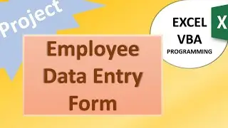 Creating VBA User Form in Excel in Urdu | VBA Excel Project 16/16