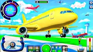 Flight Airplane City Pilot Simulator - Plane Boeing Emergency Landing - Android Game play