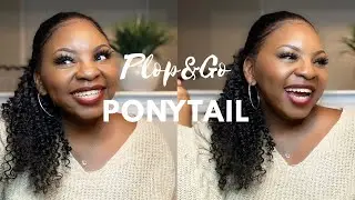 DASSIT?🤯 | EASY PLOP & GO PONYTAIL FT. VIGOROUS HAIR