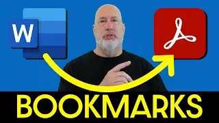 Microsoft Word to Adobe Acrobat with Bookmarks!