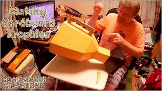Making Cardboard Trophies with Time Lapse