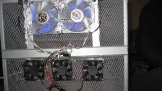 How to make Laptop cooling pad/station  with 5 Fans