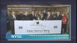 7 April 2010 NY Community Bancorp NYSE Euronext Closing Bell