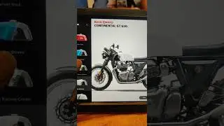Royal Enfield GT 650 all colours