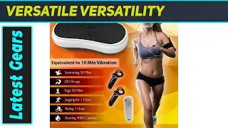 Виброплатформа Hurtle Fitness: идеальный тренажер для домашних тренировок!
