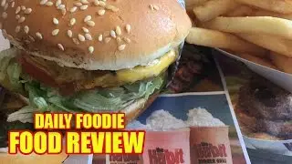 The Habit Burger Grill Review - Original Charburger Unwrapping #foodreview