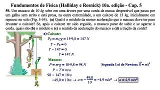 Aula 59 - Fundamentos de Física (Halliday e Resnick) 10a. Edição - Cap 5.