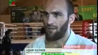 Felipe Costa,Wim Deputter & Arbi Muradov in Grozny