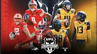 2024 UFL Championship. Birmingham Stallions vs San Antonio Brahmas Full Game