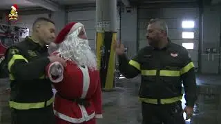 Babbo Natale con i Vigili del Fuoco del Comando di Sassari