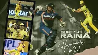 HBD KIDARI💥😎 || SURESH RAINA || CSK || HACKER_2.0 ||
