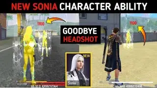 New SONIA Character Ability | OB40 Update - Garena Free Fire