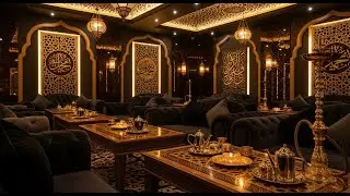 Golden Desert Lounge ✨ Calm Arabic Chill for Evening Work