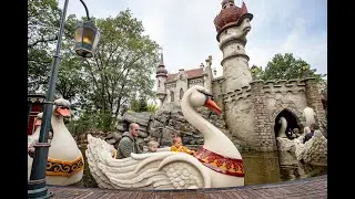[4K] Efteling De Zes Zwanen onride en rondwandeling
