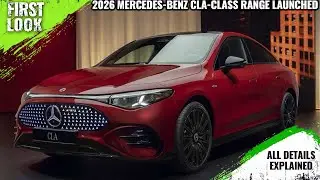 2026 Mercedes CLA EV & Hybrid Variant Launched - 792 Km Range - Explained All Spec, Features & More
