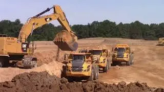 Bulk Excavation from a Borrow Pit