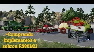 Farming Simueitor 23 S&eacute;rie TUTORIAL no FS23|Comprando implementos com R$ +300Mil