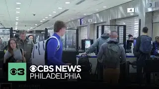 Travelers face long lines, flight delays at Philadelphia International Airport after Thanksgiving