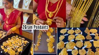 2Gram To 21gram Gold Pendants |3 Savaran 10 Pudi Long Chains | Varikai Wedding Set |Online Available