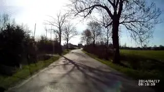 Wyjazd i dojazd na miejsce wypadku dwóch zastępów OSP Hopowo