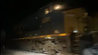 CSX B935 charges uphill in Charlton Mass with 931 and 5361 on front 5352 and 3315 as DP