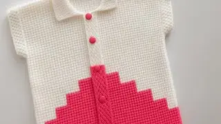 Ek Seedha Ek Ulta Ka Naya Rib Pattern! ✨ Border Ke Liye Sabse Aasan Kanda Design | 4 Sulaai