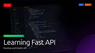 Learning FastAPI with Python (Day 3) | Understanding of Event loop | Health Check API for Beginners