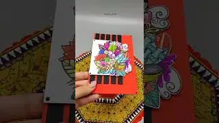 Zentangle Patterns #drawingzentangle #howtodraw #zendoodle #zenart #zenrangle #painting