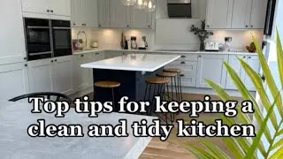 How to keep a clean and tidy kitchen, daily cleaning routine