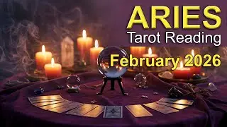 ARIES &ldquo;BIG HAPPY CHANGES!&rdquo; | February 2026 Tarot Reading | Intuitive Spiritual Guidance ✨