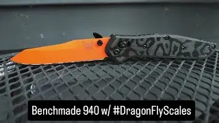 #DragonFly Scales on #Benchmade Osborne 940!