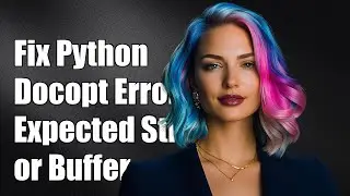 Fixing Python Docopt Error: 'Expected String or Buffer' Explained