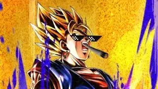 testing zenkai 7 LF super vegito on a fusion warrior and a ssj team in dragon ball legends