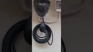 BYD car charger installation #viralvideo #viraltiktok #pakistan #carbatterycharger #viralvideo