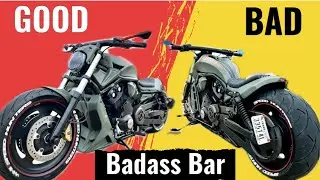 Custom handle bar for Harley Davidson #motorcycle #vrod #diy #harleydavidson #bike #harleycustom