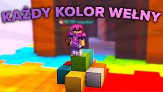 ZDOBYŁEM KAŻDY KOLOR WEŁNY NA BEDWARS!