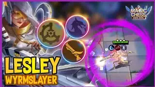 HYPER 3 STAR LESLEY WYRMSLAYER + COMMANDER HARPER CHALLANGE ! MAGIC CHESS