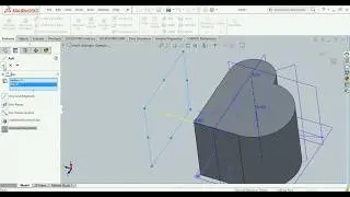 solid work reference geometry Plane Axis Tutorial(tutorial-11)