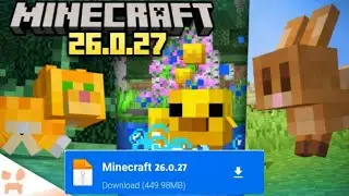 Minecraft 1.26.0.27 Official Version Released | Minecraft 1.26.0.27 Update | Minecraft 1.26.0