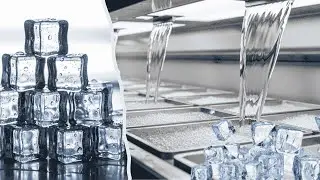 Inside a Crystal Clear Ice Block Factory | How Perfect Ice Blocks Are Made