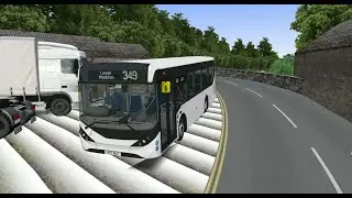 OMSI 2 Smarden Map Route 349 (Wantsum Bus Station - Copards Lane)