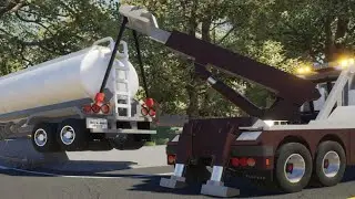 Brick Rigs | Semi Takes Short Turn