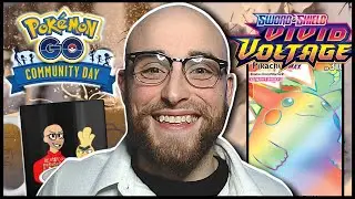 POKEMON GO COMMUNITY SUNDAY! Pokemon Go December Community Day 2020 and Vivid Voltage Pack Openings!