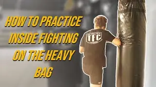 How To Practice Inside Fighting On The Heavy Bag | The Fight Centre