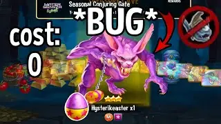 Monster Legends BUG to get HYSTERIKEASTER Treasure Cave 2024 and Mater Geneza