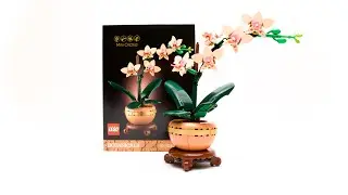LEGO Botanical Mini Orchid 10343 - Build