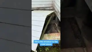 Clever Cover for Crawlspace Entrance! #realestate #business #inspection #rightquestions