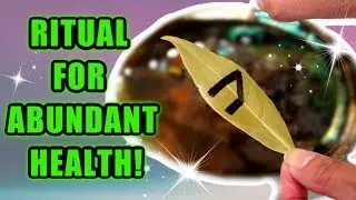 🌿 BAY LEAF RITUAL FOR ABUNDANT HEALTH! 🌿 USE URUZ RUNE FOR HEALTH, STRENGTH & LIFE FORCE ENERGY