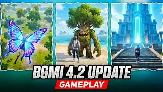 🔥 BGMI 4.2 UPDATE: Primewood Genesis Gameplay! Groot AI, Florawings & New Features