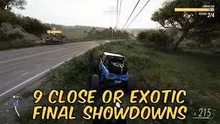 9 close and exotic final showdowns - Forza Horizon 5 The Eliminator